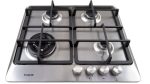 Nardi 60cm 4-Burner Built-in Gas Hob with Cast Iron Supports - Italian design & components ( VG43 EAVX)