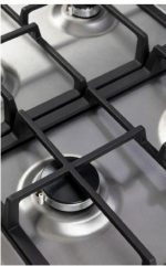 Nardi 60cm 4-Burner Built-in Gas Hob with Cast Iron Supports - Italian design & components ( VG43 EAVX) - Image 3