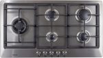 Nardi 90cm 5-Burner Built-in Gas Hob with Cast Iron Supports - Italian design & components (VG95 EAVX)