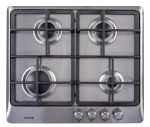 Nardi 60cm 4-Burner Built-in Gas Hob with Cast Iron Supports - Italian design & components (VG40 EAVX)