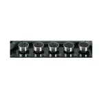 ⁦Condor Vanilla 90cm Built-In Gas Hob Glass Series -  Black  - VN3 5FX⁩ - الصورة ⁦4⁩