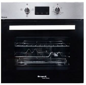 Nardi 60cm 67L Built-in Gas Oven with Electric Grill - Italian Design & Components (FMX064XN)