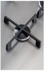 ⁦Nardi 90cm 5-Burner Built-in Gas Hob with Cast Iron Supports - Italian design & components (FLG95 EAVX)⁩ - الصورة ⁦4⁩
