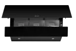 Nardi Vega 90 Decorative Mural Hood - Black Glass (400 Series) - Image 2