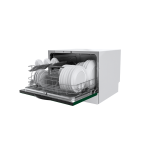 Condor MINUXA 8-Place Setting Compact Dishwasher - Silver- CLV-MIN08S - Image 2