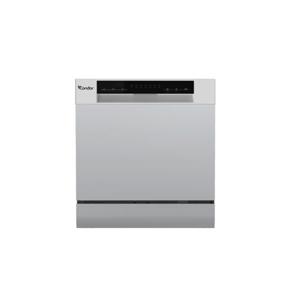 Condor MINUXA 8-Place Setting Compact Dishwasher - Silver- CLV-MIN08S