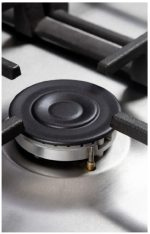 ⁦Nardi 60cm 4-Burner Built-in Gas Hob with Cast Iron Supports - Italian design & components (SCG40EAVX)⁩ - الصورة ⁦3⁩