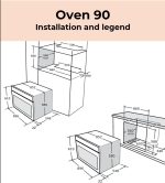 Nardi 90cm 120L Built-in Gas Oven with Grill - Italian Design & Components (FGX69XN4) - Image 2