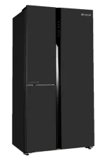 ⁦Nardi 616L No Frost T-Door Refrigerator -Dark Stainless Steel- NRS830DX⁩ - الصورة ⁦3⁩