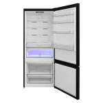 ⁦Nardi 550L Inverter Combination Refrigerator  -Dark Inox- NRC740ADX⁩ - الصورة ⁦2⁩